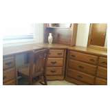 Dresser with Desk