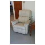 Leather recliner