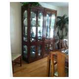 China cabinet to three piece dining room