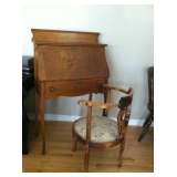 Secretary and Corner chair