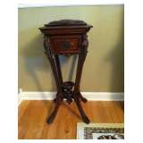 Antique Tall Sewing Box