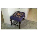 Embroidered Ottoman