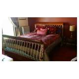 Gorgeous Metal and wooden bed