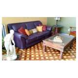 Leather sofa