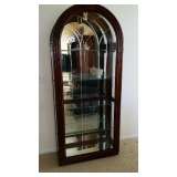 Curio with side doors