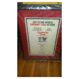 Framed Sweeney Todd poster