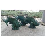 large fish sculptures for garden