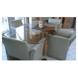 glass dinign table