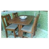 Wooden dinette