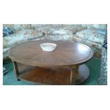 Wooden coffee table