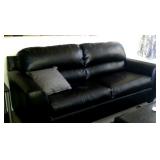 leather sofa bed