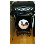 rooster garbage container