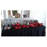 red Fiestaware