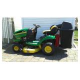 John deere tractor mower