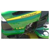 John deere tractor mower
