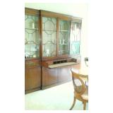 Breakfront with secretary