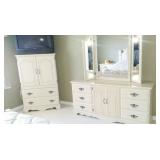 armoire with dresser