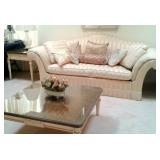sofa with coffee table set