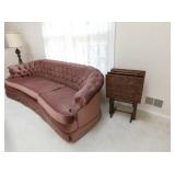 Tufted sofa set