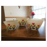 Fire King nesting bowls