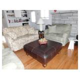 Three reclining chairs/sofa