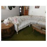 Mid Century French Provincial Sectional