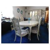 (5) piec Mid century French Provincial dining room