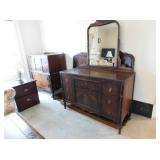 Hand Painted full size bedroom