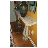 Concrete sofa table indoor/outdoor