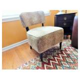 animal print chair