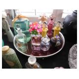 Agntique perfume bottles