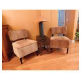 leopard chair set