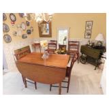 drop leaf dining table