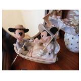 Mickey and Minnie Disney Lenox collection 