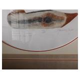 Signed decoy duck art