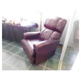 La-Z-Boy leather recliner