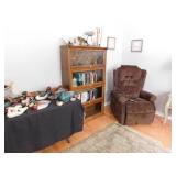 barrister bookcase and lift chair