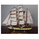Model sail ship