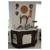Marble top cabinet