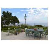 Backyard, table with 6 chairs