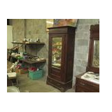 one door oak wardrobe