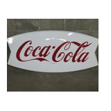 Fishtail coca cola sign