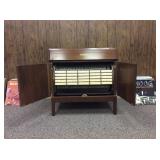 Vintage Record Storage Cabinet