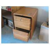 2 drawer locking file cabinet