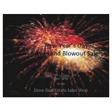 New Year's Day Weekend Blowout Sale