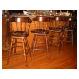 4 ethan allen bar stools