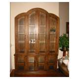 lighted china cabinet
