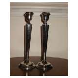 sterling candlesticks