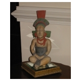 ethnic seated figurine