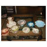fenton & china painted porcelain